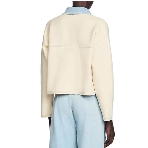 Dolly Cropped Coatigan - Picture 2 of 6